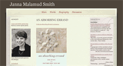 Desktop Screenshot of jannamalamudsmith.com